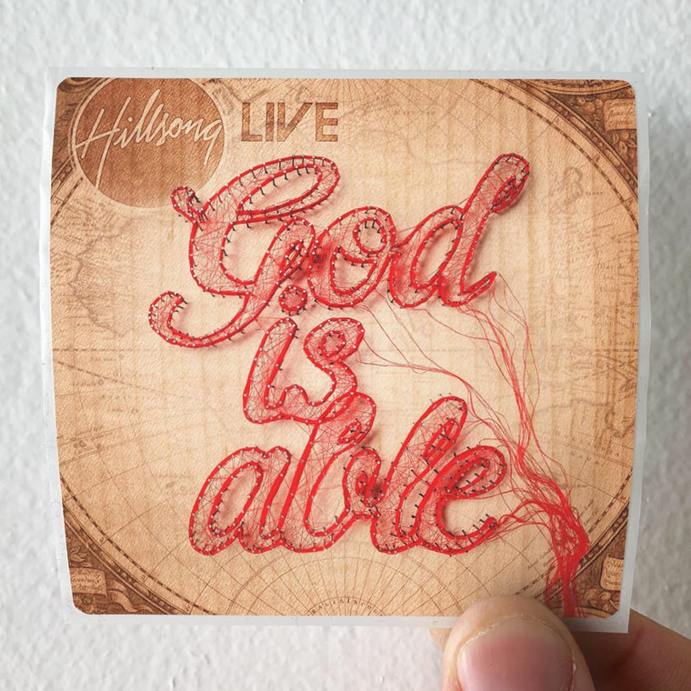 Hillsong Worship God Is Able Album Cover Sticker