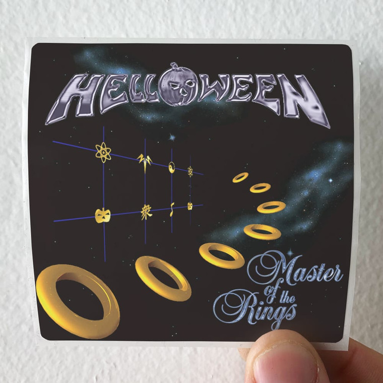 Helloween Master Of The Rings 1 Album Cover Sticker