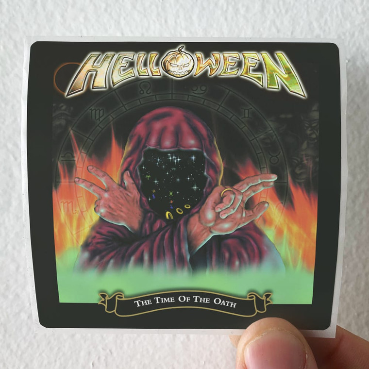 Helloween The Time Of The Oath Album Cover Sticker