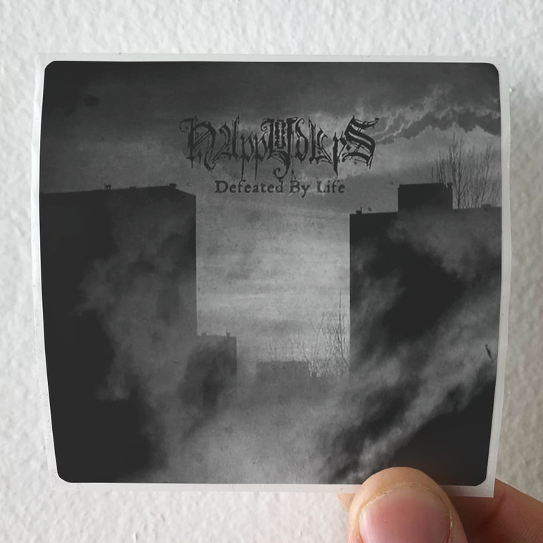 Happy Days Defeated By Life 1 Album Cover Sticker