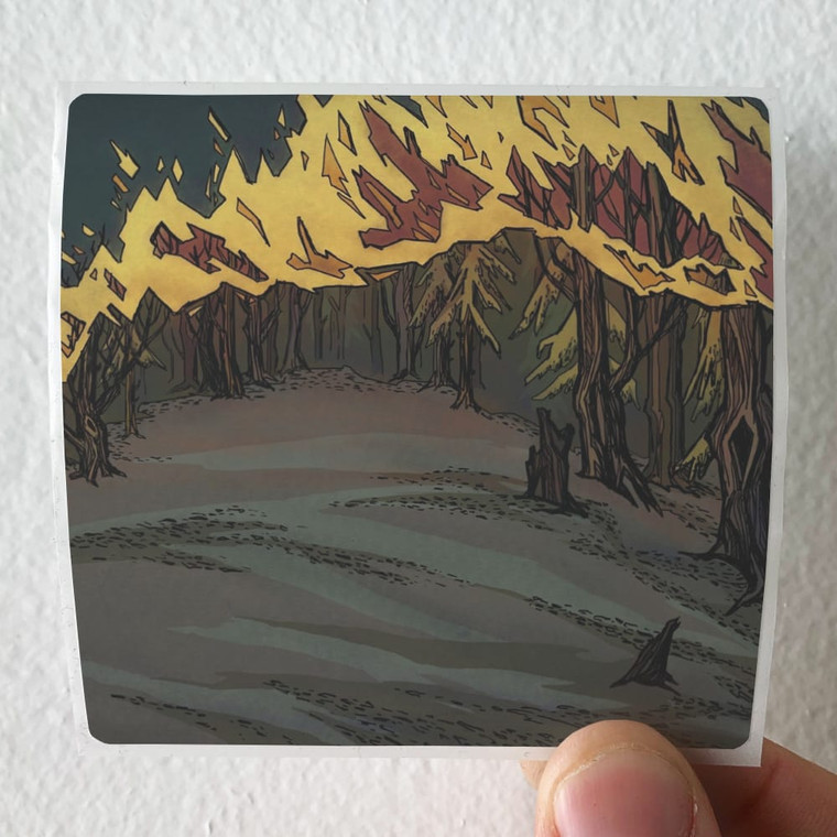 Helengard Firebird Album Cover Sticker