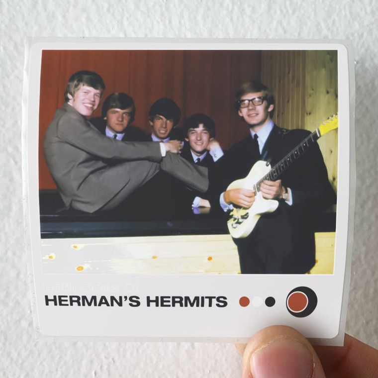 Hermans Hermits Both Sides Of Hermans Hermits Album Cover Sticker