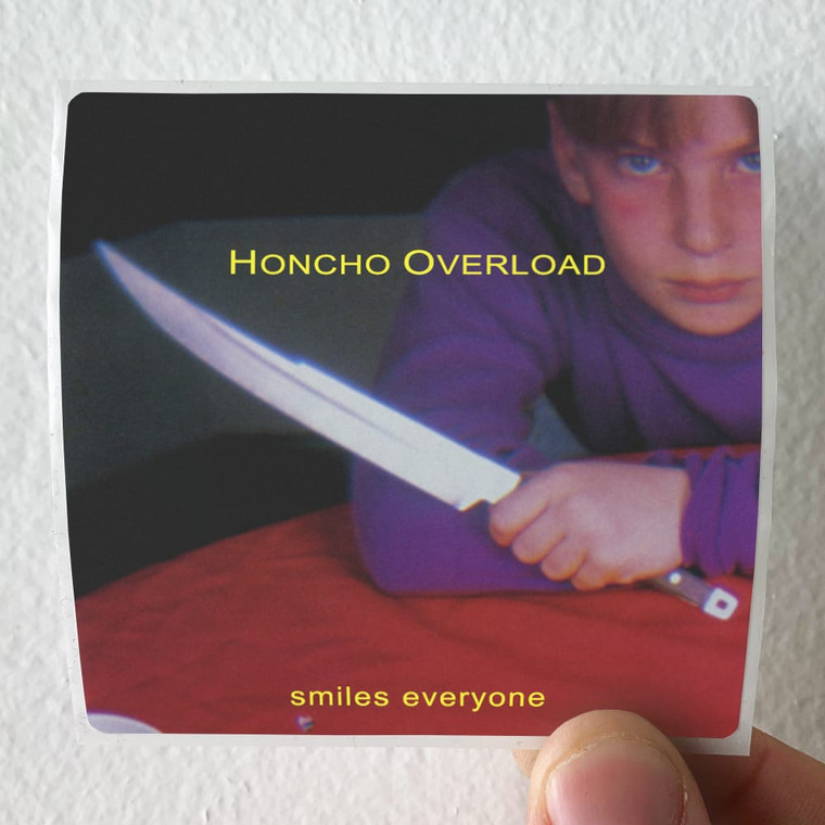 Honcho Overload Smiles Everyone Album Cover Sticker