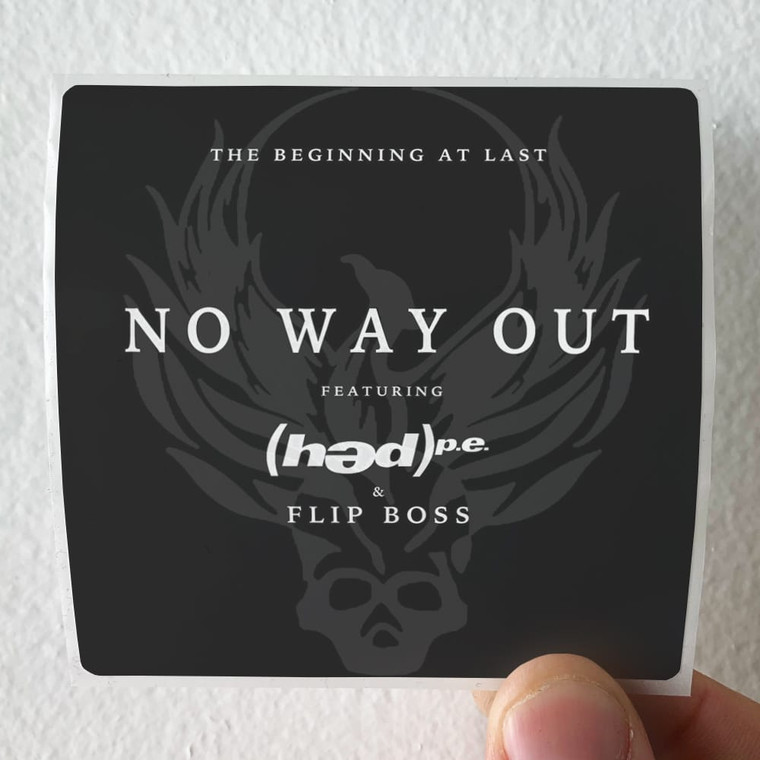 hed pe No Way Out Album Cover Sticker