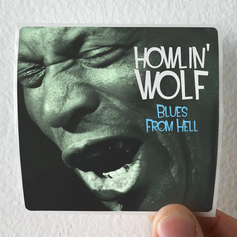 Howlin Wolf Blues From Hell Album Cover Sticker