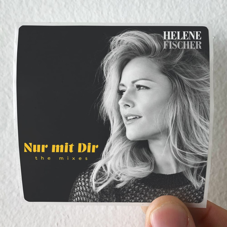 Helene Fischer Nur Mit Dir The Mixes 1 Album Cover Sticker Helene Fischer Nur Mit Dir The Mixes 1 Album Cover Sticker