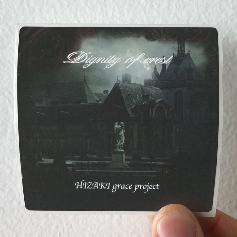 HIZAKI grace project Dignity Of Crest Album Cover Sticker
