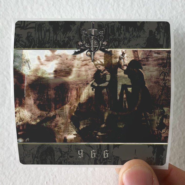 Hellveto 966 Album Cover Sticker