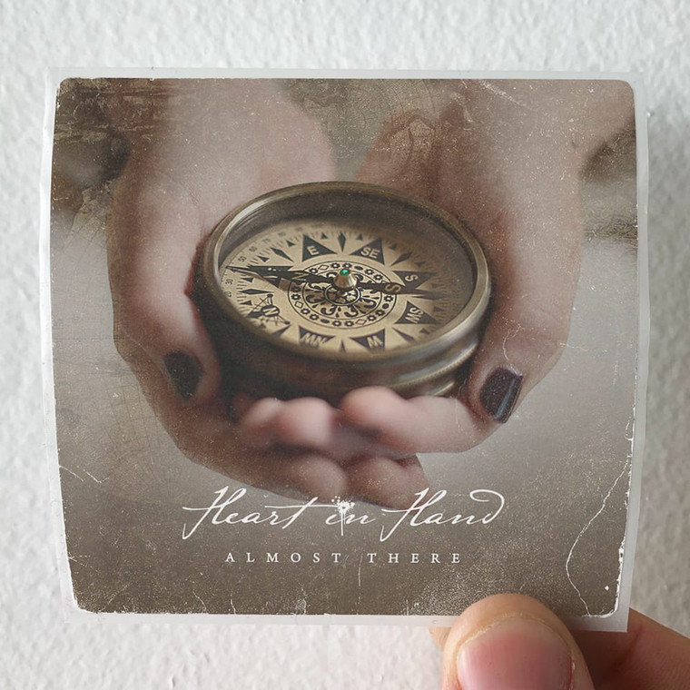 Heart in Hand Almost There Album Cover Sticker