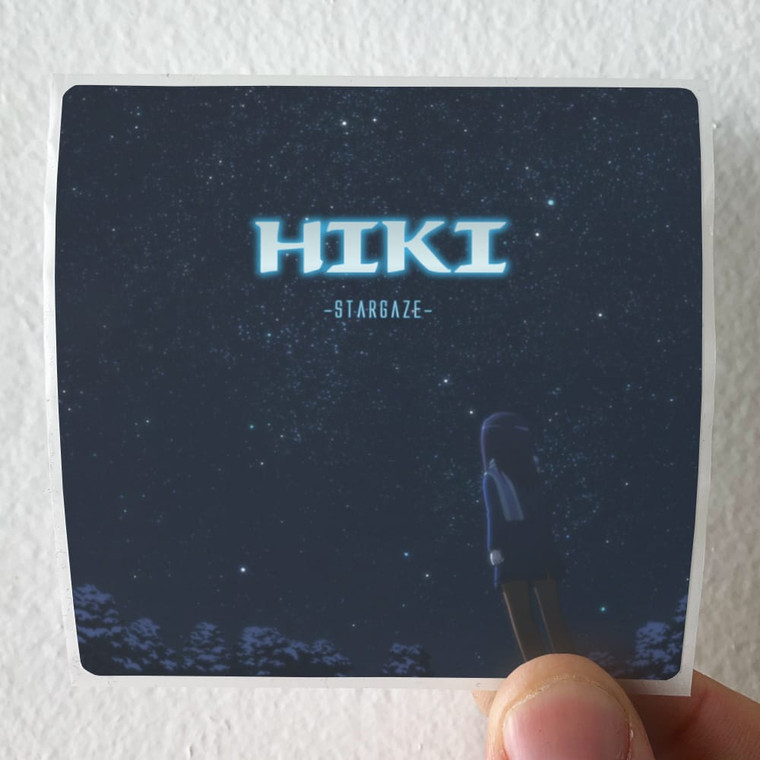 Hiki Stargaze Album Cover Sticker