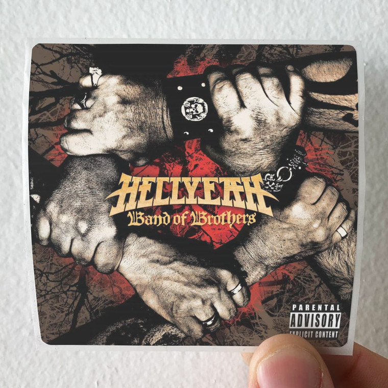 Hellyeah Band Of Brothers 2 Album Cover Sticker