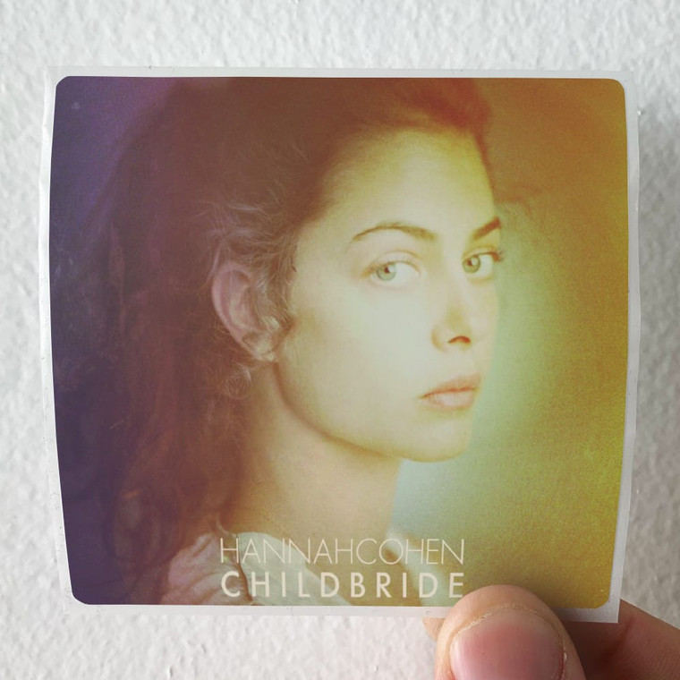 Hannah Cohen Child Bride Album Cover Sticker