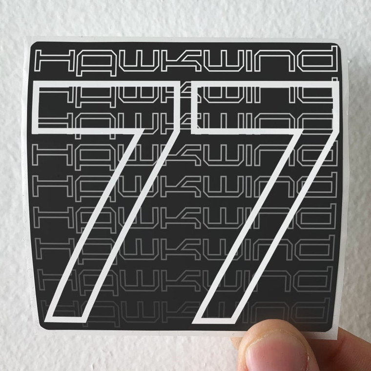 Hawkwind 77 Album Cover Sticker
