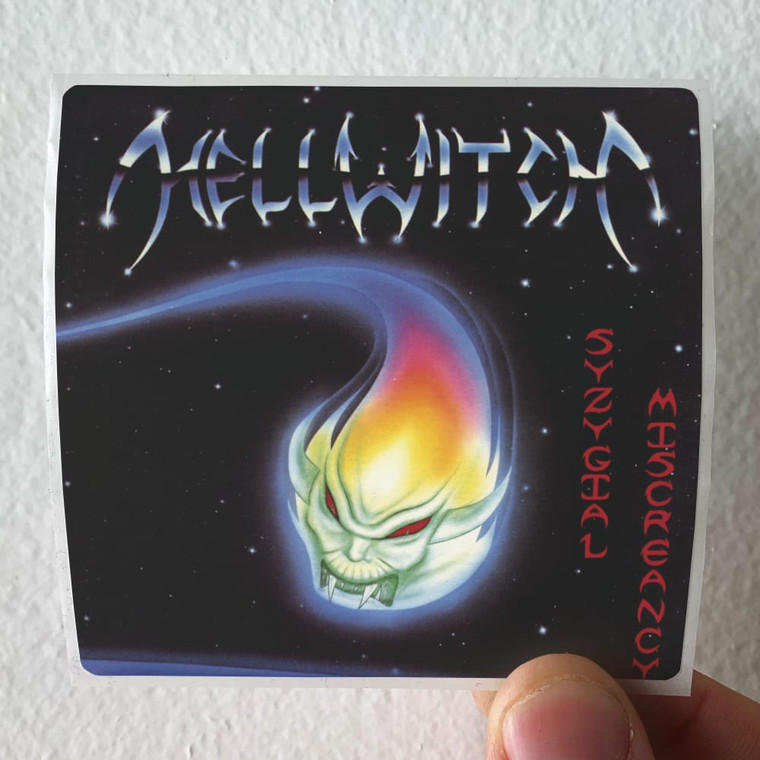 Hellwitch Syzygial Miscreancy Album Cover Sticker