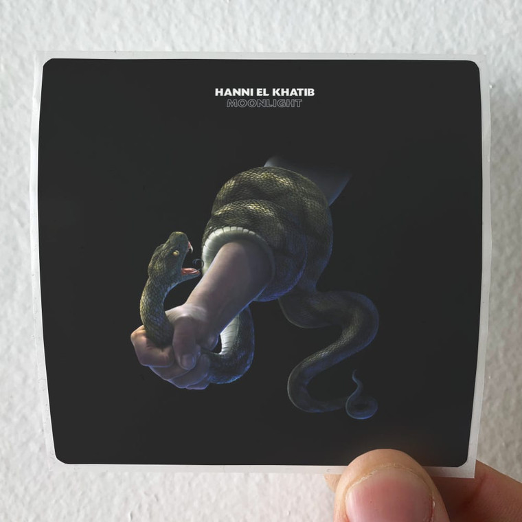 Hanni El Khatib Moonlight Album Cover Sticker
