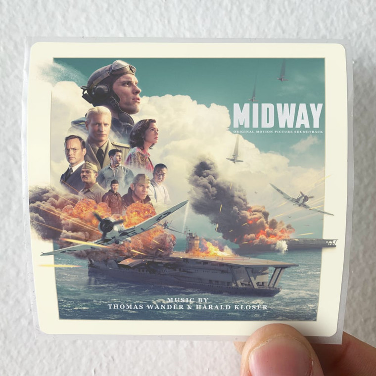 Harald Kloser Midway Album Cover Sticker
