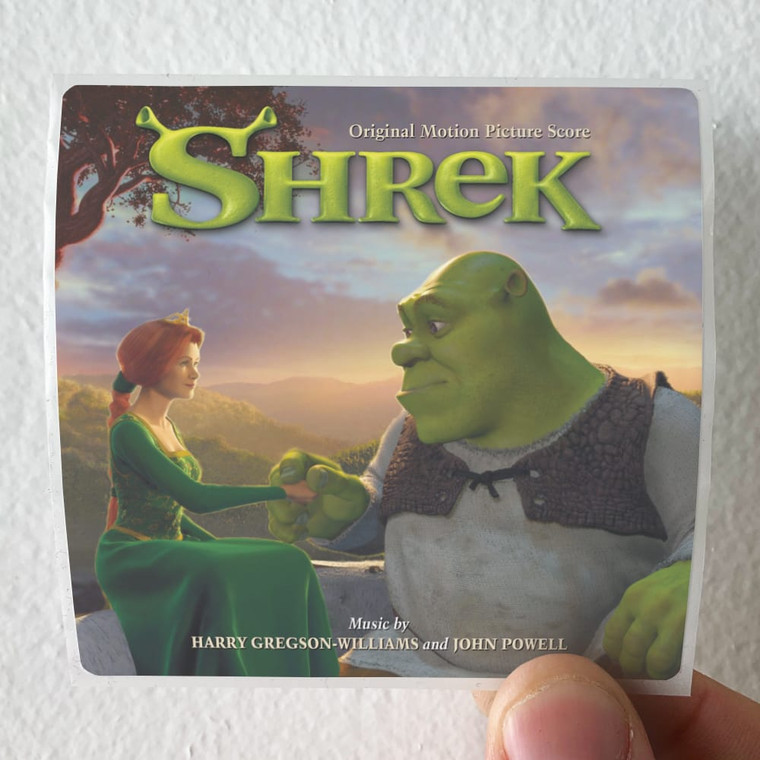 Harry Gregson-Williams Shrek Original Motion Picture Score Album Cover Sticker Harry Gregson-Williams Shrek Original Motion Picture Score Album Cover Sticker