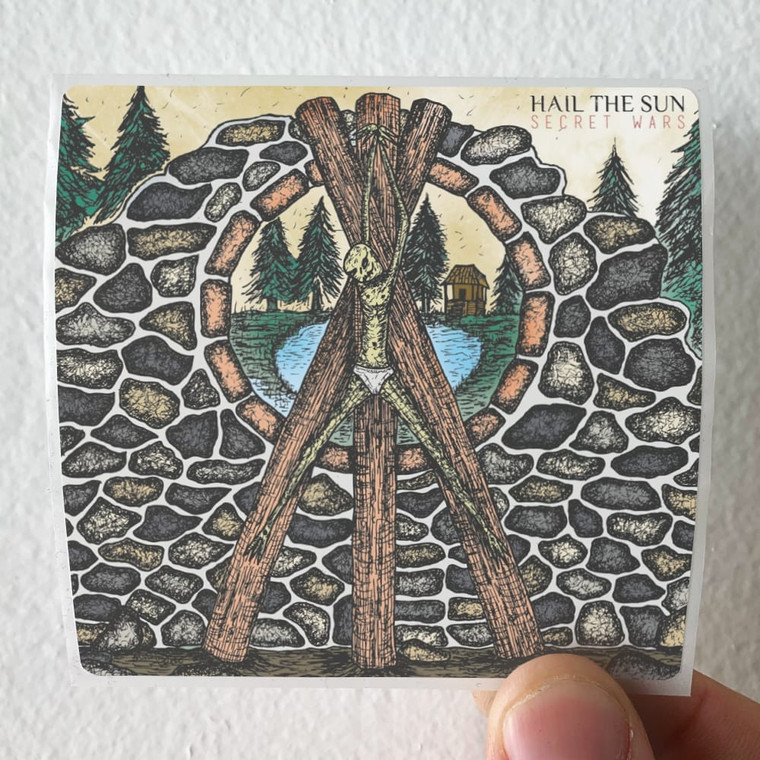 Hail the Sun Secret Wars Album Cover Sticker