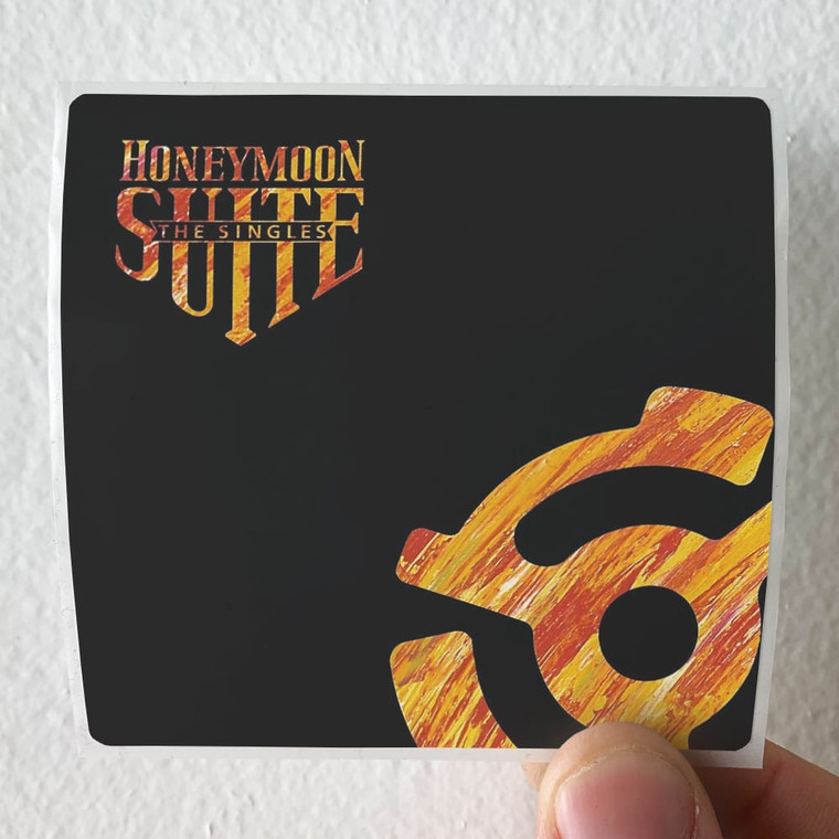 Honeymoon Suite The Singles Album Cover Sticker