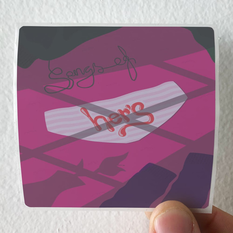 Hers Songs Of Hers Album Cover Sticker