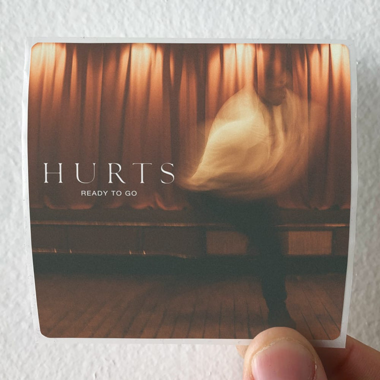 Hurts Ready To Go Album Cover Sticker