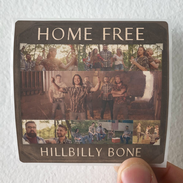 Home Free Hillbilly Bone Album Cover Sticker