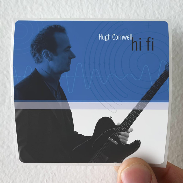 Hugh Cornwell Hi Fi Album Cover Sticker