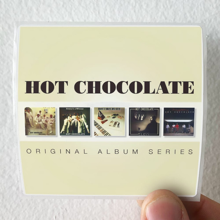 Hot Chocolate Original Album Series Album Cover Sticker