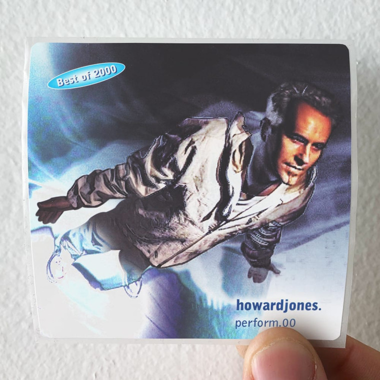 Howard Jones Perform00 Album Cover Sticker
