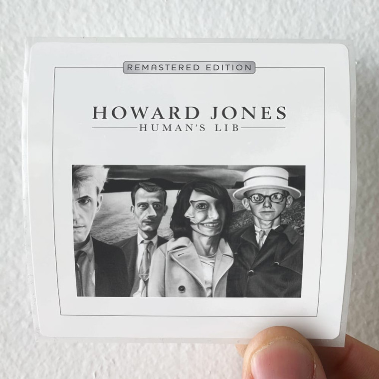 Howard Jones Humans Lib 1 Album Cover Sticker