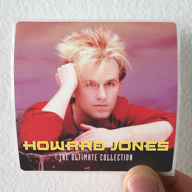 Howard Jones The Ultimate Collection Album Cover Sticker