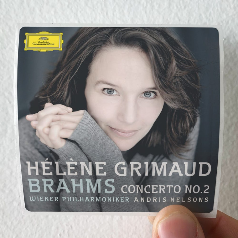 Helene Grimaud Piano Concertos Album Cover Sticker