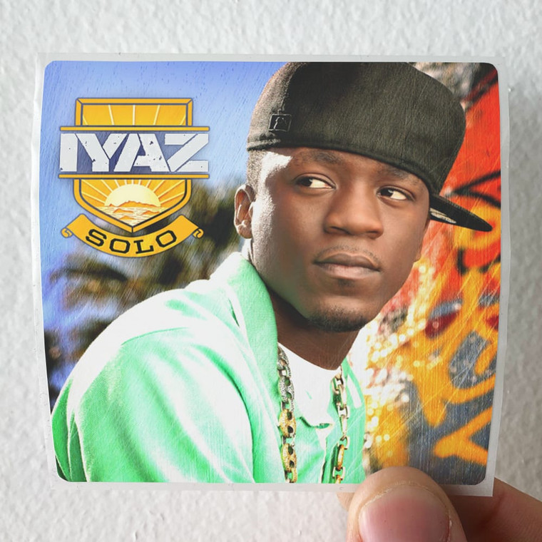 Iyaz Solo Album Cover Sticker