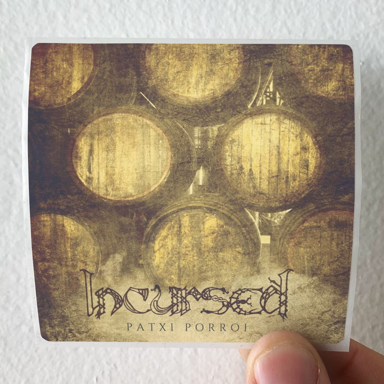 Incursed Patxi Porroi Album Cover Sticker