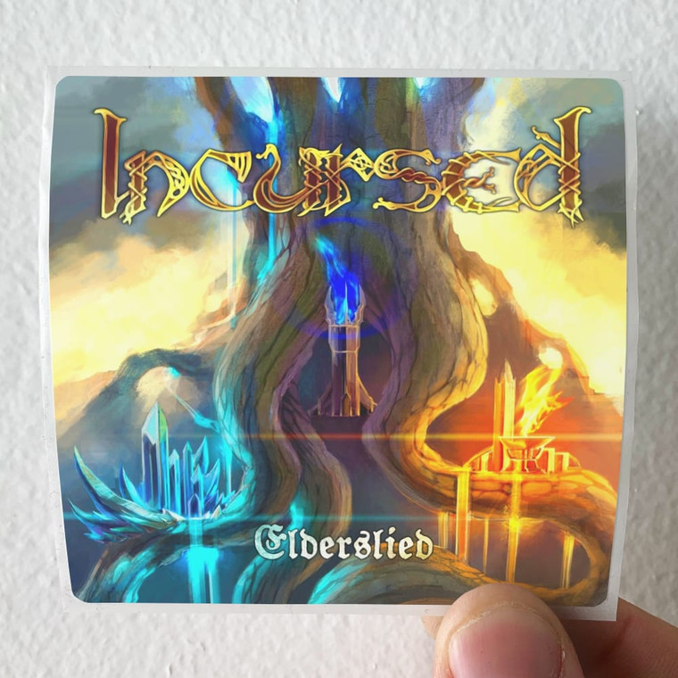 Incursed Elderslied Album Cover Sticker
