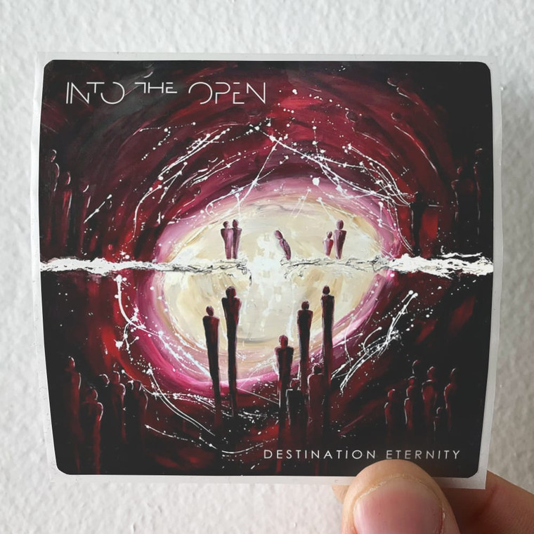 Into the Open Destination Eternity Album Cover Sticker