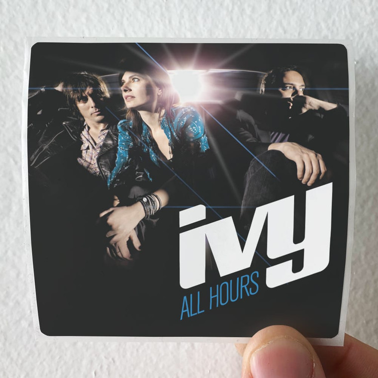 Ivy All Hours Album Cover Sticker