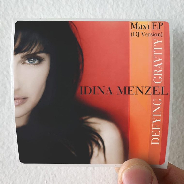 Idina Menzel Defying Gravity 2 Album Cover Sticker