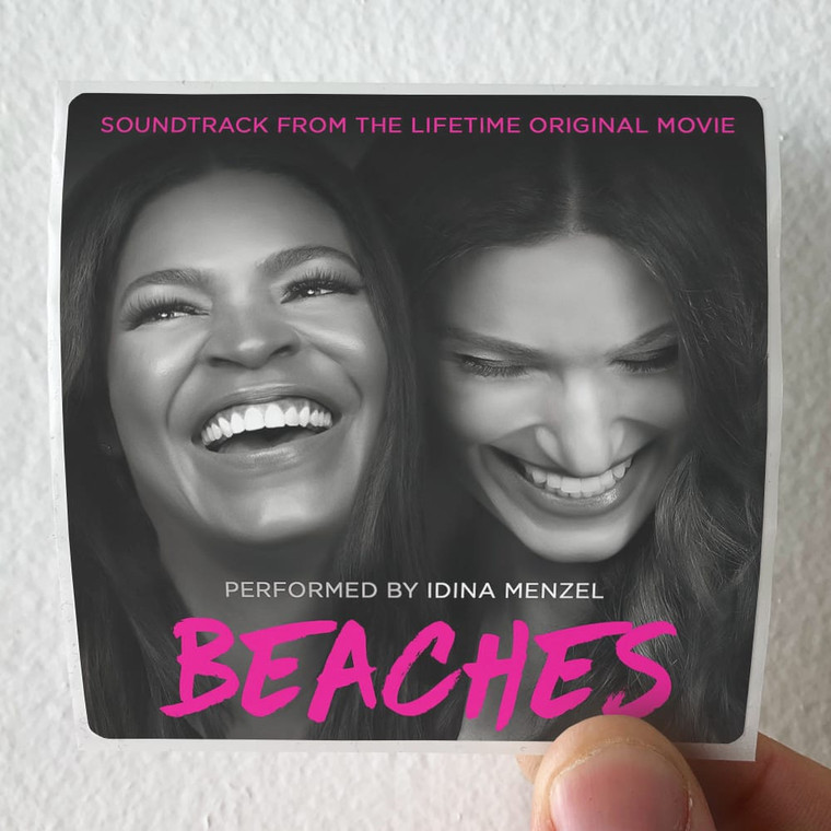 Idina Menzel Beaches Soundtrack From The Lifetime Original Movie Album Cover Sticker