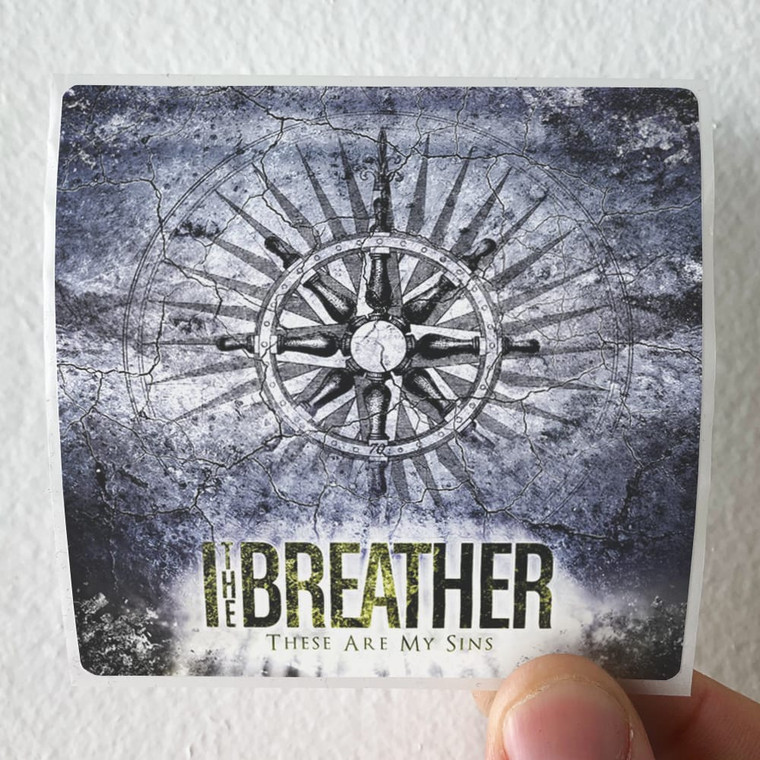 I the Breather These Are My Sins Album Cover Sticker