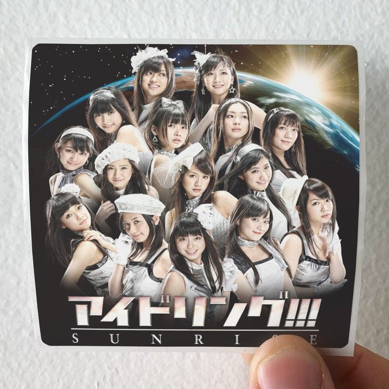 Idoling Sunrise Album Cover Sticker