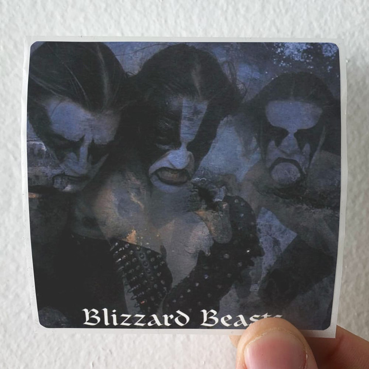 Immortal Blizzard Beasts 1 Album Cover Sticker