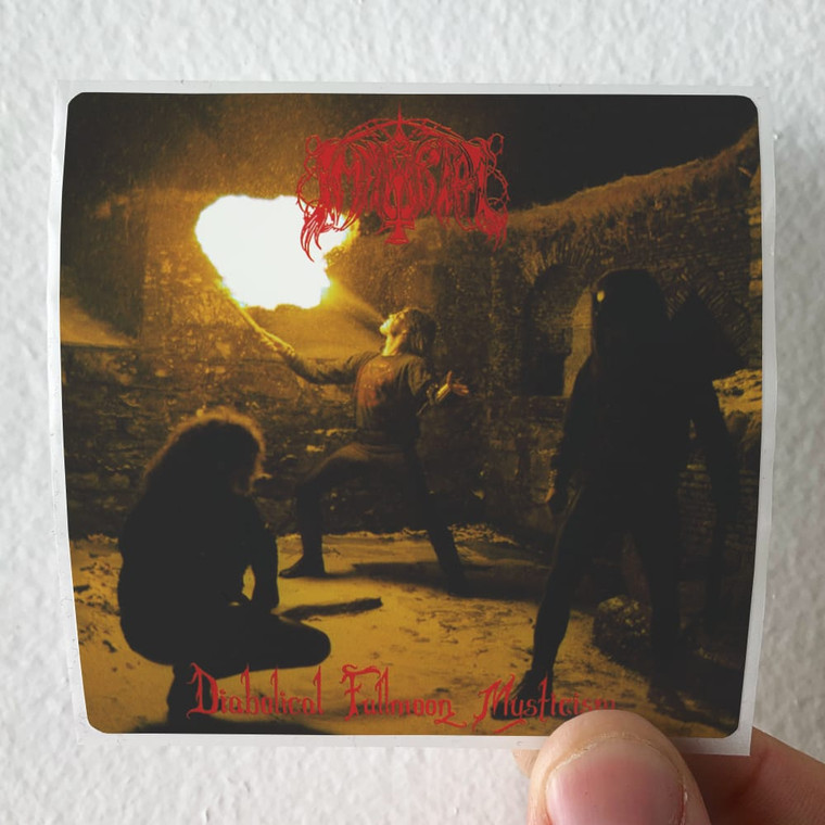 Immortal Diabolical Fullmoon Mysticism 1 Album Cover Sticker