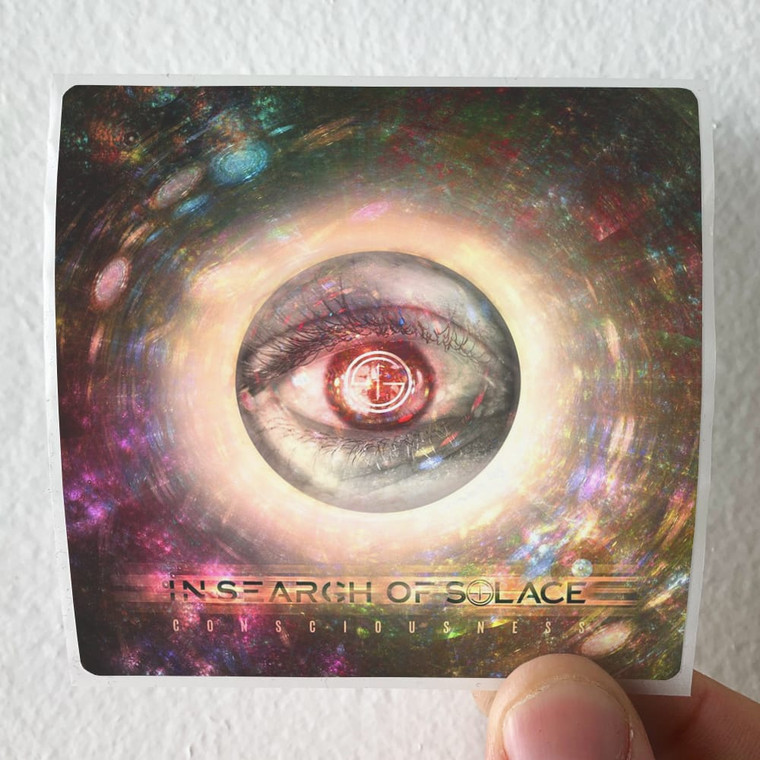 In Search Of Solace Consciousness Album Cover Sticker