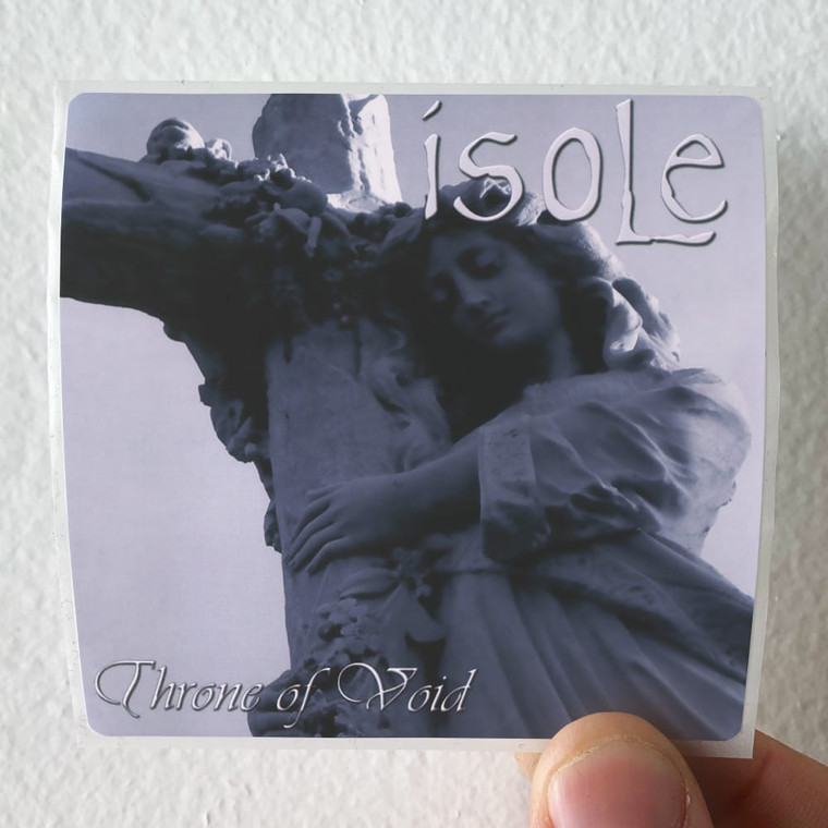 Isole Throne Of Void Album Cover Sticker