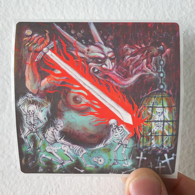 Impaled Nazarene Vigorous And Liberating Death Album Cover Sticker