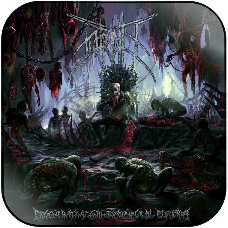 Putridity Degenerating Anthropophagical Euphoria-2 Album Cover Sticker Album Cover Sticker