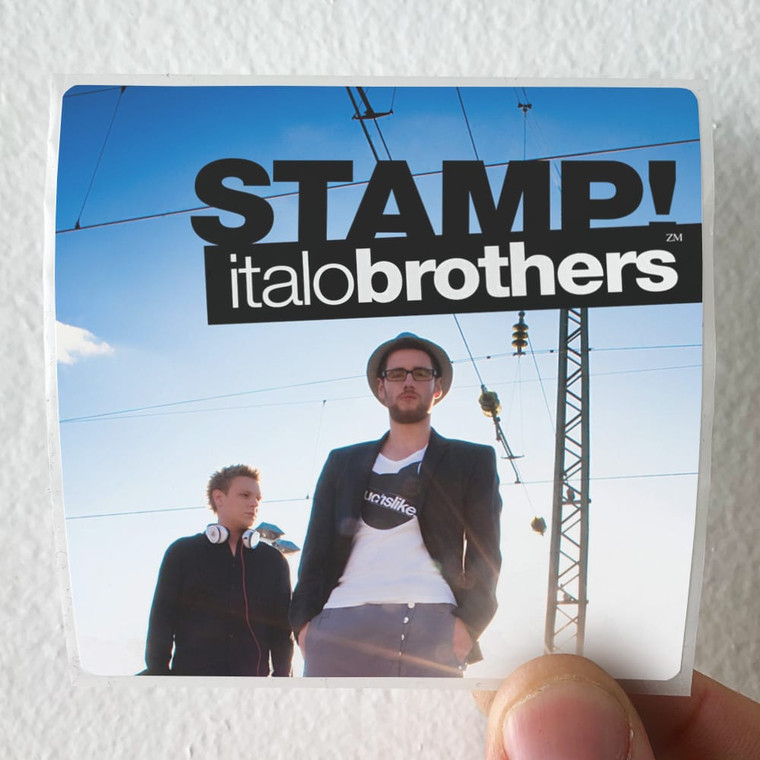 ItaloBrothers Stamp Album Cover Sticker