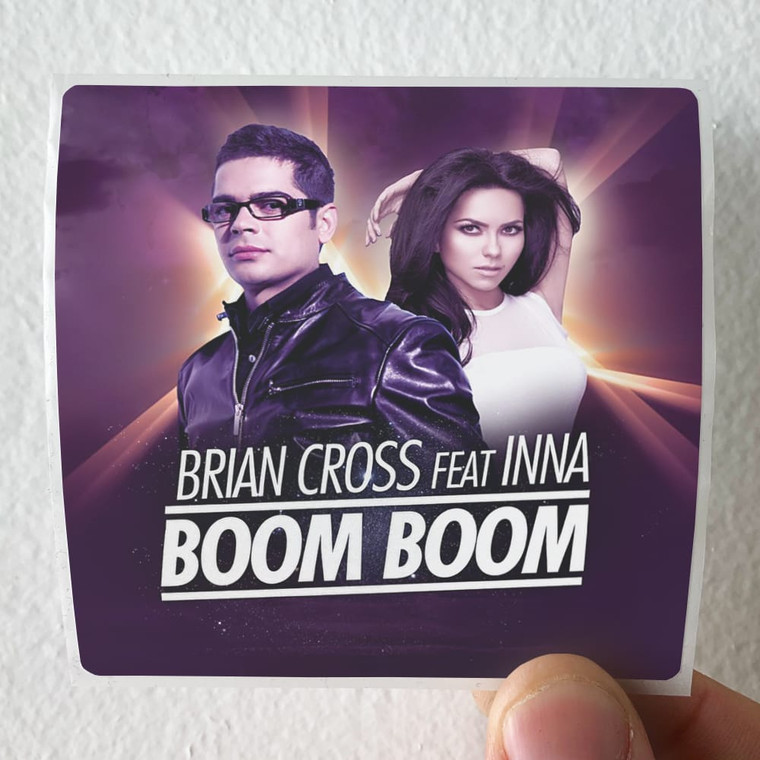 Inna Boom Boom Album Cover Sticker