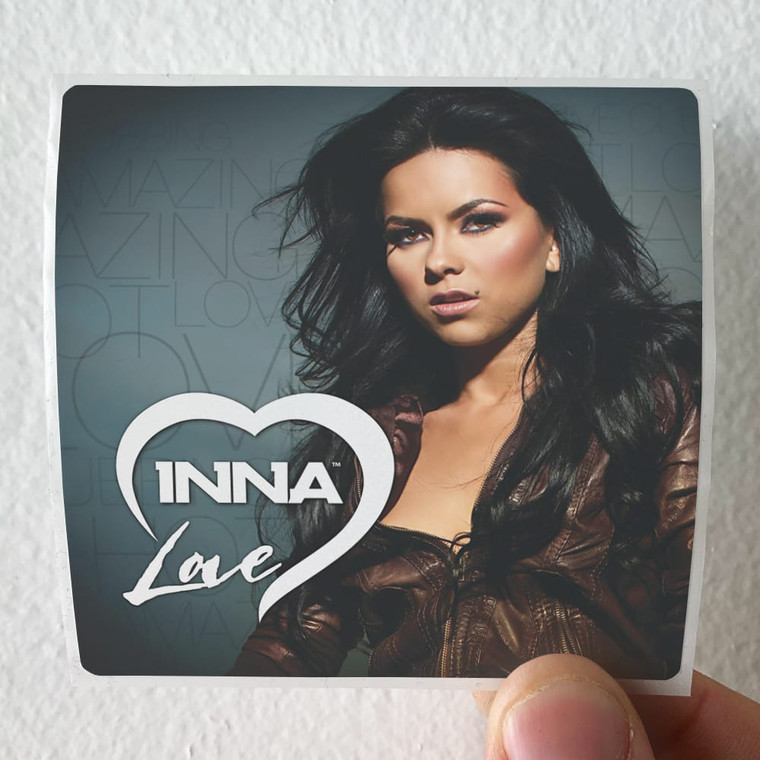 Inna Love Album Cover Sticker